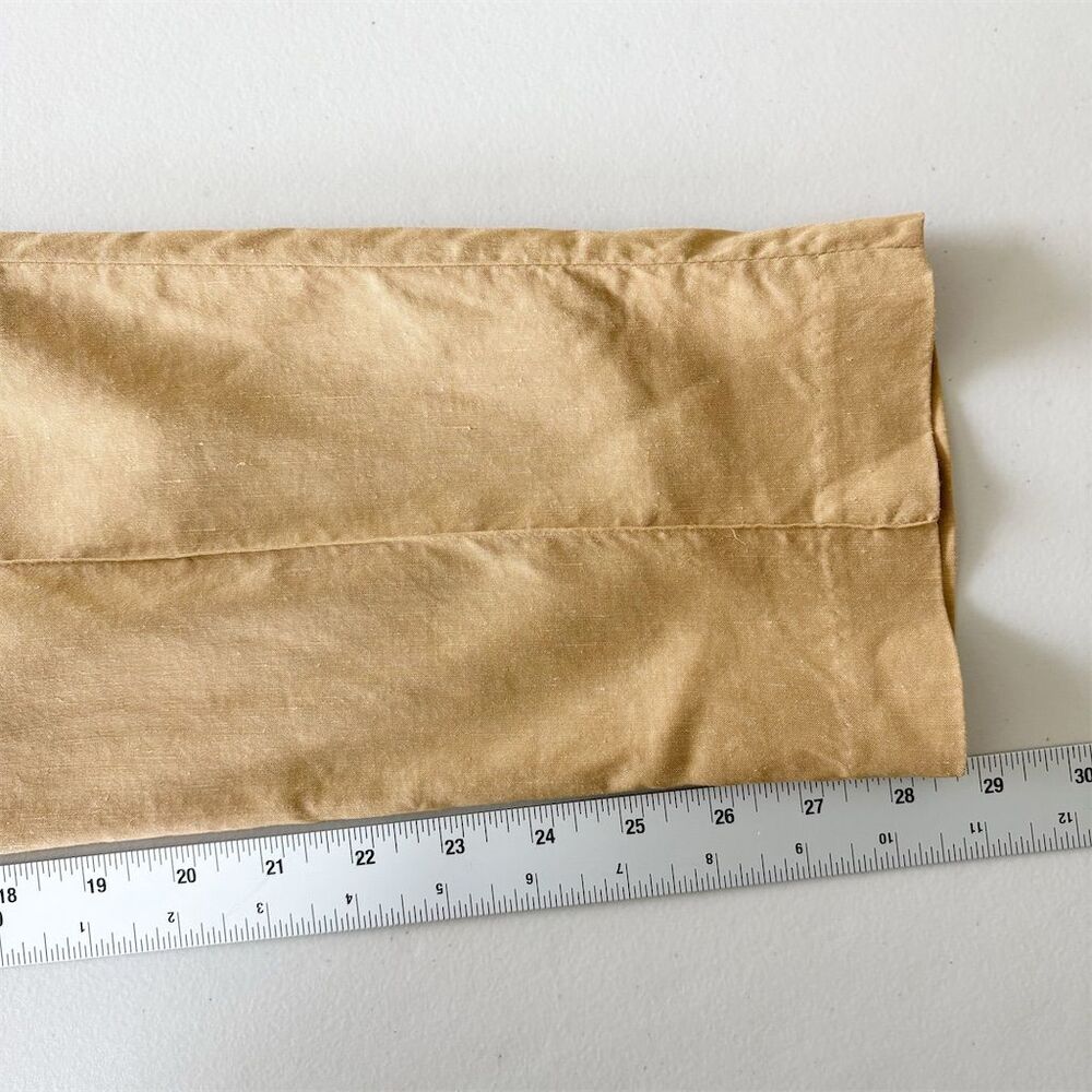 Veronica Beard Lago Stretch Linen Ankle Pant Sz 8 Camel Tan‎ Slim Leg High Rise - Picture 11 of 11